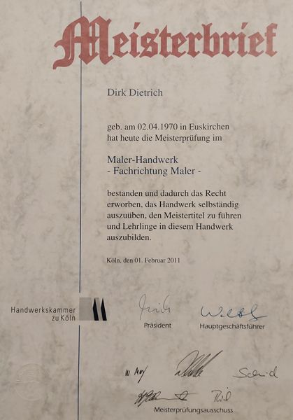 Meisterbrief